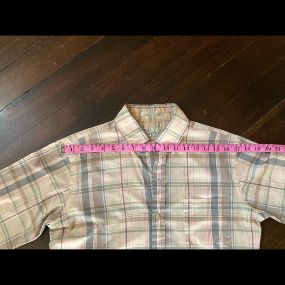 *VINTAGE* PRE-OWNED ARROW BRIGADE brand BUTTON UP LONG SLEEVE - Picture 4 of 6